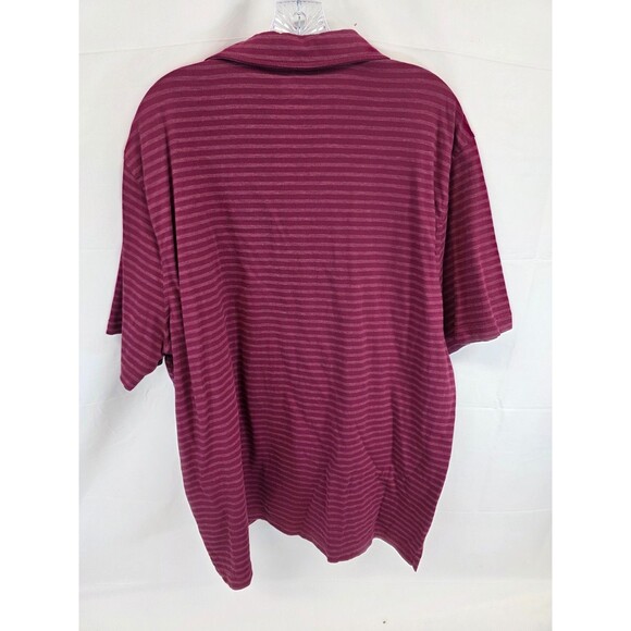 Joseph Abboud Shirt Mens XXL Button Up Striped Short Sleeve - Picture 4 of 6